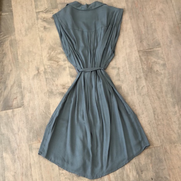 Cotton On Green Button Up Dress - Picture 2 of 4